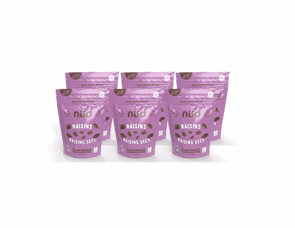 NUD Chocolate Covered Dates, 6 pack - nud fud inc